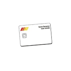 ROSSLARE SECURITY PRODUCTS ATD1S0000001 Tarjeta PVC Mifare / Frecuencia 13.56 Mhz / Tipo ISO Prox / Imprimible