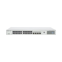 RUIJIE RG-NBS3100-24GT4SFP-P-V2 Switch Administrable L2 PoE+ hasta 370W 24 Puertos Eth 1G 4 puertos SFP 1G Administracion Remota en la Nube.