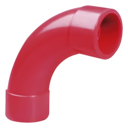 SAFE FIRE DETECTION INC. RP-5215 Radio curvo de 90 grados 3/4" para uso en tuberia de deteccion de humo por aspiracion
