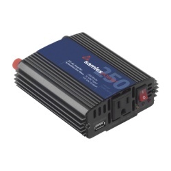 SAMLEX SAM-250-12 Inversor de Corriente (CD-CA) Potencia Nominal 250 W Ent:12Vcc Sal: 115Vca 60 Hz