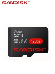 SANDISK SND1510003 SANDISK - Memoria SC QD111 MICRO SDHC 128GB / Clase 10/ U1 Lectura 100 MB/S / ESC 20 MB/S / Especializada para Videovigilancia