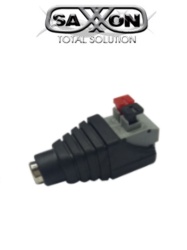 SAXXON TVN0810017 SAXXON PSUBR17H - Bolsa de 10 Adaptadores Hembra Tipo Jack Polarizado de 12 Vcc/ Terminales de Presion/ Facil Instalacion/