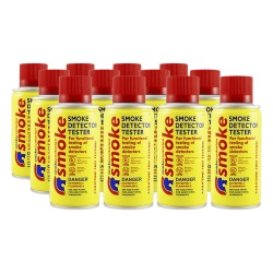 SDI M8-BP Caja de 72 latas de humo sintetico en aerosol para probar detectores de humo en uso manual o en dispensadores SOLO-330/SOLO-332