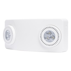 SFIRE SF-1960-LF Luz de Emergencia LED / 520 lm / Montaje Pared o Techo / Ángulo 130° / Alcance 15.8 m (51.8 ft) / Batería 9.6V 3Ah