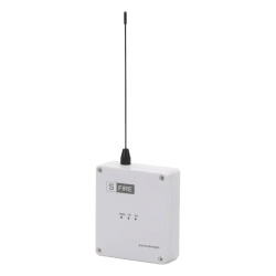 SFIRE SF-LORA-TRANS-DC Transmisor Inalámbrico / Alcance 2500 m (8202.1 ft) / 2 Contactos Secos NA / 433.92 MHz / 12 Vcc / IP para Alarmas