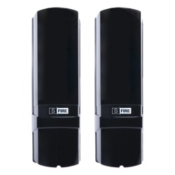 SFIRE SFE100 Barrera Infrarroja Perimetral / 3 Rayos / 4 Frecuencias / 100 m (328.1 ft) Exterior / IP65 / Alimentación Dual 12-24 Vcc