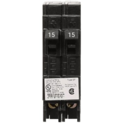 SIEMENS Q2020 Interruptor automatico DUPLEX enchufable tipo QT 2 polos 20-20 amp