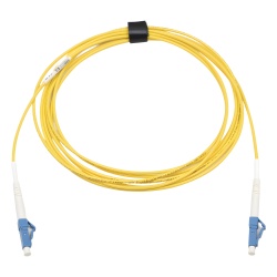 SIEMON FJ1-LCULCUL-03 Jumper de Fibra Optica Monomodo (OS2) XGLO Riser LC/UPC-LC/UPC Simplex ONFR Color Amarillo 3 Metros (9.84 Pies)