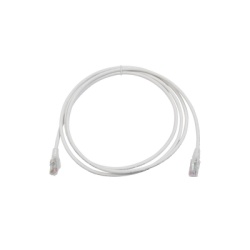 SIEMON MC6-07-02B Patch Cord MC6 Modular Cat6 UTP CM/LS0H 2.13 Metros (7 Pies) Color Blanco Version Bulk (Sin Empaque Individual)