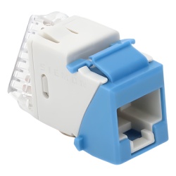 SIEMON U6A-K06NS Jack Ultramax Cat6a Utp Tipo Keystone Color Azul Punch Down - Img 2