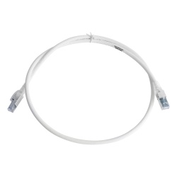 SIEMON ZM6A-S03-02 Patch Cord Z-MAX Cat6A S/FTP CM/LS0H 0.91 Metros (3 Pies) Color Blanco
