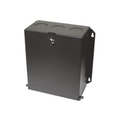SIEMON ZU-MX-24P Caja de Zona (Punto de Consolidacion) de 24 Puertos Ideal para Soportar Cableado en una Gran Variedad de Areas de Trabajo Compatible con Conectores MAX Z-MAX o TERA Color Negro