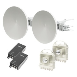 Siklu EH-1200FX-KIT-2FT Enlace a la velocidad de la fibra Banda Libre en Mexico Sin Interferencia 1 Gbps Reales Full Duplex 5 km