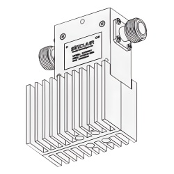 SINCLAIR I3113W-2 Aislador de Etapa Sencilla 380-415 MHz Banda Ancha de 35 MHz Carga de 60 Watt 125 Watt N Hembras.
