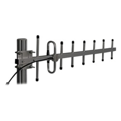 SINCLAIR SY307-SF7SNMABK Antena Yagi 360-380 MHz 10dB Ganancia 7 Elementos Anodizada en Negro 250 Watt N Macho.