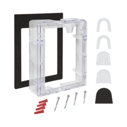 STI STI-3104 Espaciador de conducto transparente con juntas para la serie Stopper IIÂ®Espaciador de conducto transparente con juntas para la serie Stopper IIÂ®