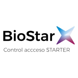 SUPREMA BIOSTARXSTR BioStar X edicion Starter Administracion de Acceso y asistencia Licencia para 5 puertas/100 usuarios/1 operador uso con lectores SUPREMA
