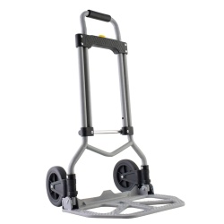 SURTEK SYS-DPA-60 Diablo Plegable / Capacidad 60 kg / Jaladera de Hule Espuma / Boton Despliegue Rapido / Base Acero Antiderrapante / Llanta Hule Duradera / Transporte Compacto - Img 2