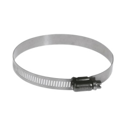 SURTEK SYS137717 Abrazadera Sin Fin Diametro 3-9/16" a 4-1/2" / 1/2" de Ancho / Acero Inoxidable.