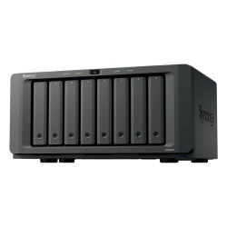 SYNOLOGY DS1825+ NAS DiskStation DS1825+ | 8 Bahias | AMD Ryzen V1500B | 8 GB DDR4 ECC | Hasta 2 239 MB/s Lectura | 2 Puertos 2.5GbE | Expansion PCIe 3.0 | Compatible con 10GbE y 25GbE | Cache SSD M.2