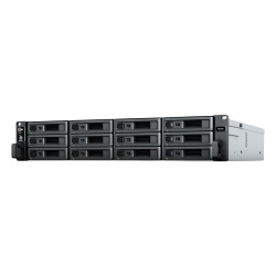SYNOLOGY RS2423+ Servidor de Almacenamiento RackStation RS2423+ | 12 Bahias | 2U | Hasta 216 TB | Rendimiento 3 500/1 700 MB/s | Expansion a 432 TB | 10GbE | Fuentes de Alimentacion Duales | Alta Disp