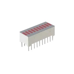 Syscom 1080-1184-ND Barra Grafica de 10 segmentos LED Rojos tipo LTA-1000