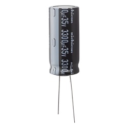 Syscom 647-UVR1V332MHD Capacitor Electrolitico de Aluminio.