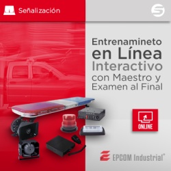 Syscom EXPERTEPIND Curso Comercial de Senalizacion Audiovisual Para la distintas Soluciones Vehiculares que hay en el mercado en la marca Epcom Industrial