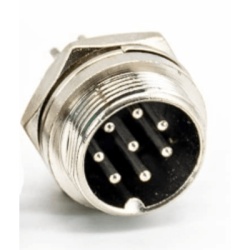 SYSCOM PARTS M-18 Conector Socket Hembra de 8 Pin.