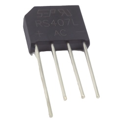 SYSCOM PARTS RS-407L Puente Rectificador 4A 1000V
