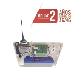 Syscom PRO4G Panel de Alarma Cloud / 2 Anos 3G/4G Ilimitado Incluido / 32 Zonas Inalambricas / 8 Zonas Cableadas / Programacion 100% via WEB y APP gratuita.