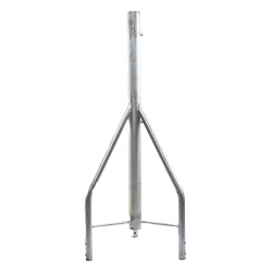 SYSCOM TOWERS SCZ-45 Tramo de Remate / Copete tubo industrial 1 1/4" con tubo central 2 3/8" galvanizado por electrolisis.