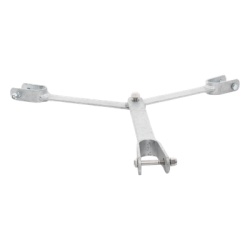 SYSCOM TOWERS SJB-45G Brida para sujecion de retenida compatible con tramos STZ45G Galvanizado por Inmersion en Caliente. - Img 3