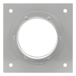 SYSCOM TOWERS STEP411 Placa Pasamuros con Capacidad de Una Bota de 4