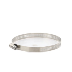 SYSCOM TOWERS STHC3-4 Abrazadera Sin Fin de Acero Inoxidable Capacidad de 3" a 4" (Paquete de 10)