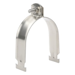 SYSCOM TOWERS STRUT-STRAP3 Abrazadera de Acero Inoxidable de 3" Para Unicanal Tipo Strut