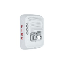 SYSTEM SENSOR SPS-WL Bocina con Lampara Estroboscopica Montaje en Pared Color Blanco Nuevo Diseno Moderno y Elegante y Menor Consumo de Corriente