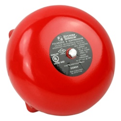 SYSTEM SENSOR SSM2410 CAMPANA P/ALARMA D/INCENDIO 10 IN 24 VCD / 81 DB