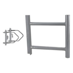 TELEWAVE INC ANTM-433 Montaje de Soporte Lateral en Forma de H para Instalar Antenas Colineales de Fibra de Vidrio a una Separacion de 38 cm. de la Torre.