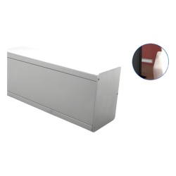 THORSMAN INKA-140-F Tapa final de Aluminio para canaleta INKA140 (8590-80001)