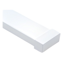THORSMAN PT-48-F Tapa final blanca de PVC auto extinguible para canaleta PT48 (6190-01002)