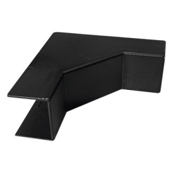 THORSMAN TMK-1720-EI-N Esquinero Interior Color Negro de PVC Auto Axtinguible Para Canaleta TMK-1720-N-CC (5220-02003)