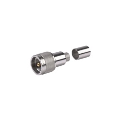 Times Microwave EZ-400-UM Conector UHF Macho Plegable con Pin Cautivo para cables RG8
