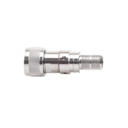 Times Microwave EZ-400-UM-X Conector UHF Macho Plegable con Pin Cautivo para cables RG8