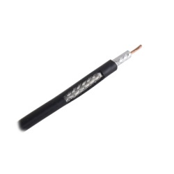 Times Microwave LMR-240UF/1000 Carrete de 305 Metros (1000 Pies) Cable Coaxial Ultra Flexible LMR240UF de 50 Ohm Conductor Central de Cobre Trenzado