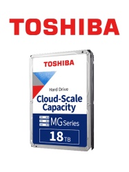 TOSHIBA TSB1490004 TOSHIBA MG09ACA18TE - Disco duro de 18TB / 3.5" / Sata III / 720 RPM / Bufer 512Mb / Diseno sellado con Helio /