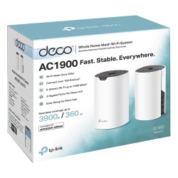 TP-LINK DECOS7-2PACK Kit 2 Routers Inalambricos MESH Interior para Hogar / Doble Banda Wi-Fi 5 AC1900 Mbps / 3 Puerto Gigabit WAN/LAN / 3 Antenas Internas / Administracion Mediante la App Deco (iOS An - Img 3
