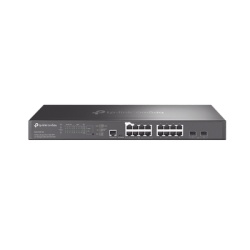 TP-LINK SG3218XPM2 Switch L2+ Omada PoE+ / 16 Puertos MultiGigabit 2.5G / 8 Puertos 2.5G Sin PoE / 8 Puertos PoE+ 2.5G / 2 Puertos SFP+ 10G / Administracion Centralizada Omada o Stand-Alone / Multicas