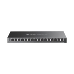 TP-LINK TL-SG2016P Switch Omada SDN Administrable 16 puertos 10/100/1000 Mbps / 8 Puertos PoE Inteligente af/at / Administracion centralizada OMADA SDN / Presupuesto PoE 120W