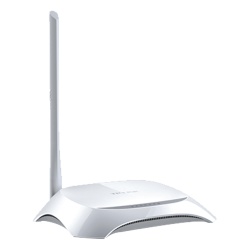 TP-LINK TL-WR720N Router Inalambrico WISP 2.4 GHz 150 Mbps antena externa omnidireccional 5 dBi 2 Puertos LAN 10/100 Mbps 1 Puerto WAN 10/100 Mbps control de ancho de banda